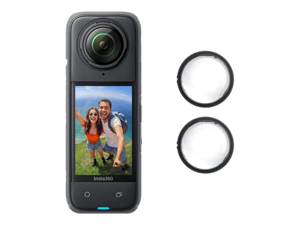 Insta360 X4 - 360 grader aktionkamera - 8K / 30 fps - 72 MP - Wi-Fi, Bluetooth upp till 10 m - svart
