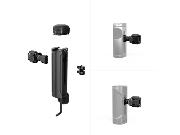 SmallRig 4610, Handle adapter, Black, Gold, Aluminium, Silicone, SmallRig, 4402, 4403, 3838, 3894, 2772, 1 pc(s)