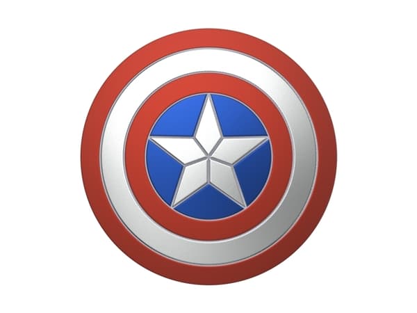 PopSockets 113022, Grep, Blå, Rød, Sølv, Universell, 1 stykker, 38,8 mm, 38,8 mm