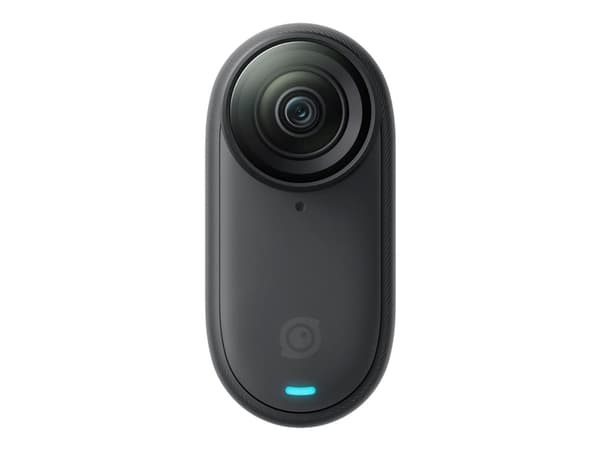 Insta360 Go 3S - Standard Bundle - actionkamera - 4K / 30 fps - flash 128 GB - Bluetooth, Wi-Fi - under vannet inntil 10 m - midnatts sort