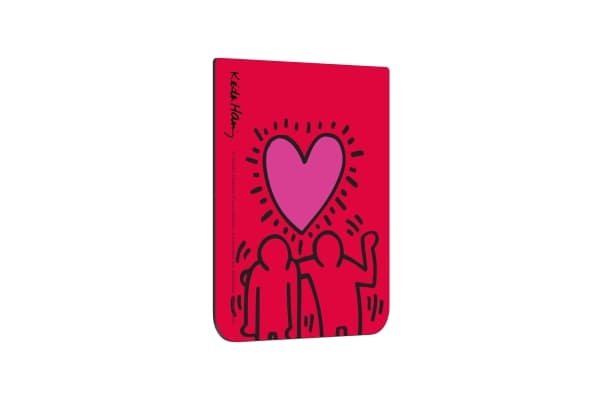 Samsung GP-TOF731SBC - Keith Haring - insert for beskyttelsesdeksel til mobiltelefon - Love - mørk rød - for Galaxy Z Flip5