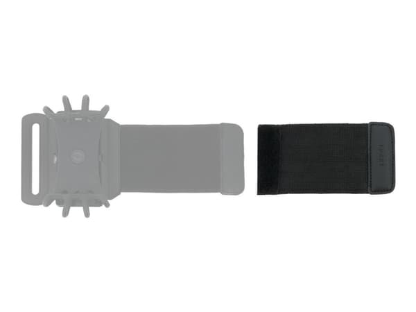 Mobilis - Armbåndsforlengelse for armbånd - strikk, 140 x 75 mm - svart (en pakke 10)