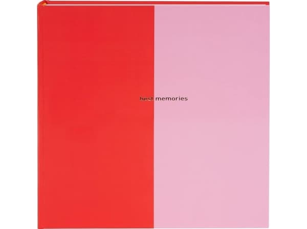 Goldbuch Album GOLDBUCH 27482 Coloration red|pink 30x31 60psl | corners/splits | bookbound