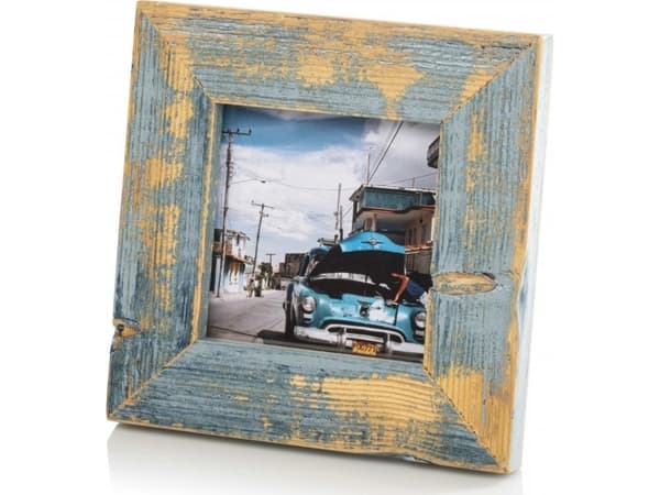 Ramka Bad Disain Photo frame Bad Disain 10x10 3.5cm, blue