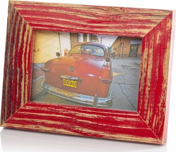Ramka Victoria Collection Photo frame Bad Disain 10x15 3,5cm, red