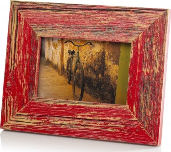 Ramka Victoria Collection Photo frame Bad Disain 10x15 5cm, red
