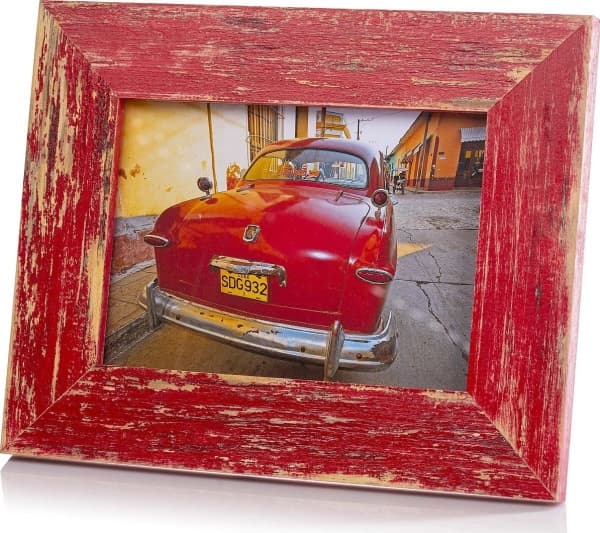 Ramka Victoria Collection Photo frame Bad Disain 15x21 5cm, red