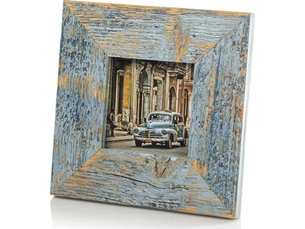 Ramka Bad Disain Photo frame 10x10 5cm, blue