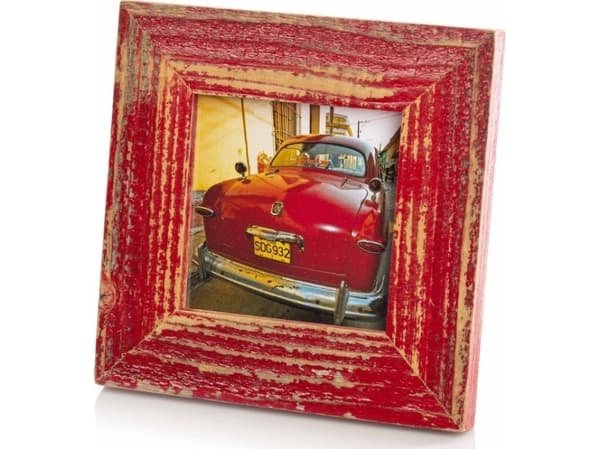 Ramka Victoria Collection Photo frame Bad Disain 10x10 3,5cm, red