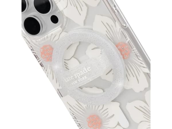 Case-mate KS053400, Magnetisk ring, Silver, Vit, Apple, iPhone 16, iPhone 15, iPhone 14, iPhone 13, iPhone 12, 1 styck