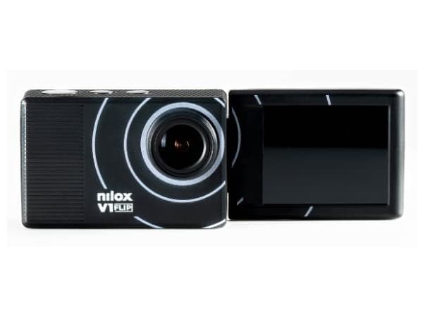 Nilox NXACV1FLIP01, 4K Ultra HD, CMOS, 4 MP, 30 fps, 1050 mAh, 65 g musta