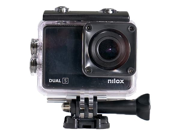 Nilox DUAL S, 4K Ultra HD, CMOS, 13 MP, 120 fps, 1050 mAh, 68 g musta