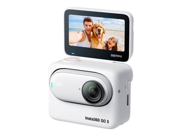 Insta360 Go 3 - Actionkamera - 2,7 K / 30 fps - flash 64 GB - Wi-Fi, Bluetooth - under vannet inntil 5 m - hvit