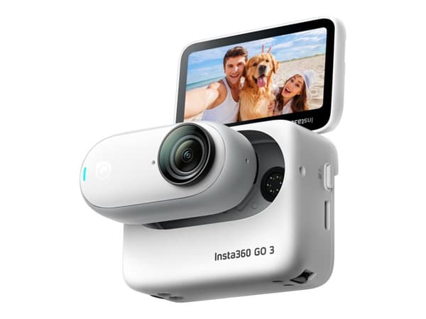 Insta360 Go 3 - Actionkamera - 2,7 K / 30 fps - flash 64 GB - Wi-Fi, Bluetooth - under vannet inntil 5 m - hvit