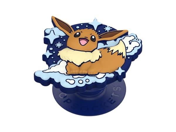 PopSockets Pokémon - Eevee PopOut, Grepp, Multifärg, Metall, Universal, 1 styck, 38,8 mm