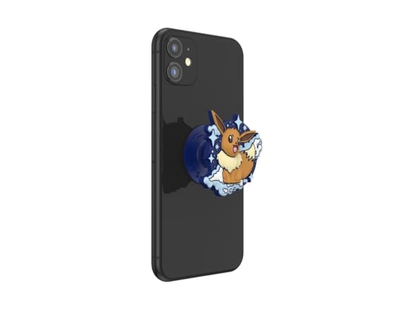 PopSockets Pokémon - Eevee PopOut, Grepp, Multifärg, Metall, Universal, 1 styck, 38,8 mm