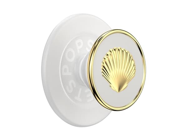 PopSockets 807258, Grep, Gull, Hvit, Apple, iPhone 12+, 1 stykker