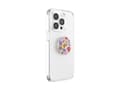 Miniatyrbild 5 av 5: PopSockets 807390, Grepp, Multifärg, Transparent, Blommönster, Universal, 1 styck, 38,8 mm