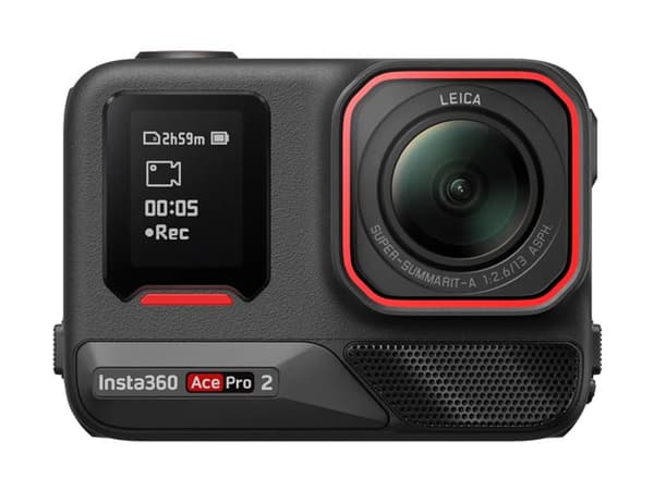 Insta360 Ace Pro 2 - Dual Battery Standard Bundle - actionkamera - 8K / 30 fps - Leica - Bluetooth, Wi-Fi - under vannet inntil 12 m - svart