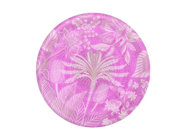 PopSockets 807343, Grep, Rosa, Blomstermønster, 1 stykker, 38,8 mm, 7,7 mm