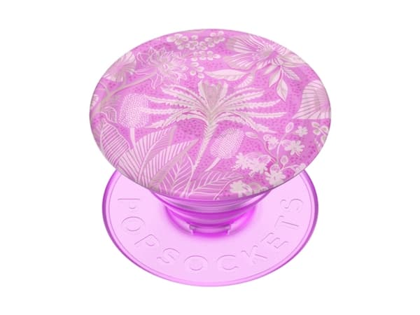 PopSockets 807343, Grep, Rosa, Blomstermønster, 1 stykker, 38,8 mm, 7,7 mm