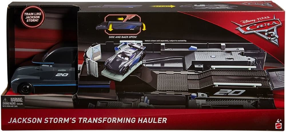 Disney Pixar Cars 3 Jackson Storm's Transforming Hauler Playset CDON