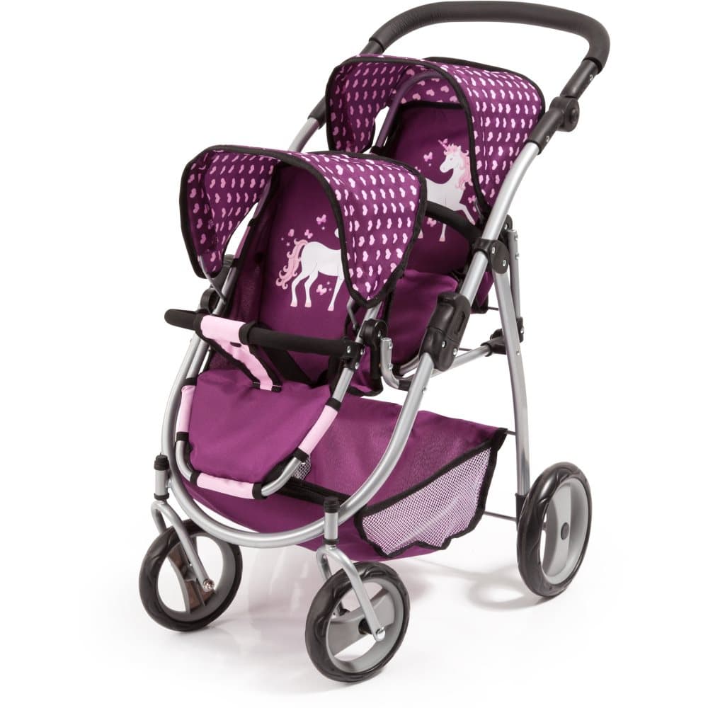 Bayer - Twin Pram - Purple (26537AA)