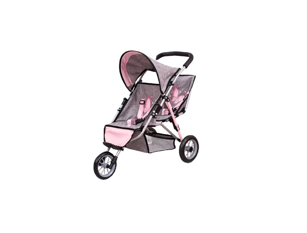Bayer - Twin Dolls pram Duo - Butterfly (39133AA)