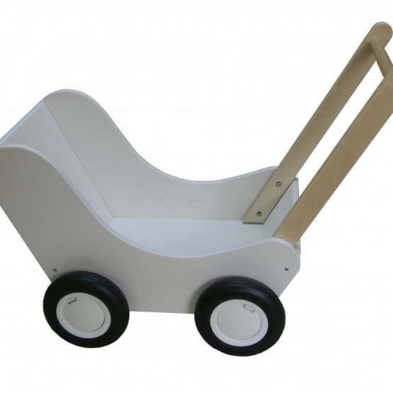 Van Dijk Toys - Dockvagn 56 Cm Vit
