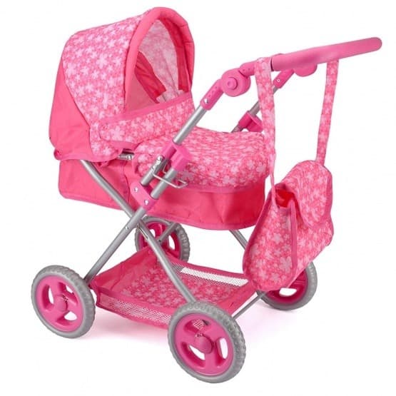 Toyrific - Snuggles Dolls Pram Deluxe Rosa 66 X 47 X 40 Cm