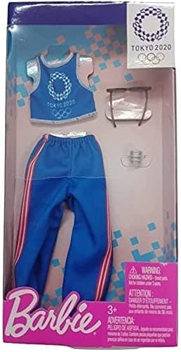 Barbie Fashion Pack GHX85 Olympiska spelen i Tokyo 2020 Jogging + linne + solglas�gon + armband