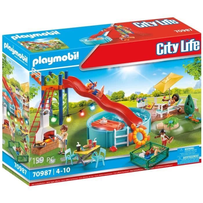 PLAYMOBIL - 70987 - Relaxavdelning med pool