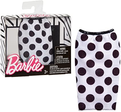 Barbie Separates Fashion Pack - Svart och vit prickig kjol