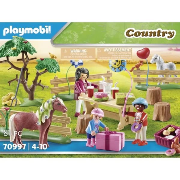 PLAYMOBIL 70997 Festdekoration med ponnyer
