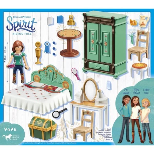 PLAYMOBIL 9476 - Spirit - Lucky's Room - 35 stycken - Blandat - Från 4 år