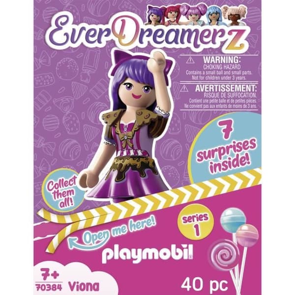 PLAYMOBIL - Everdreamerz - Viona - Figur med tillbehör för barn från 7 år och uppåt