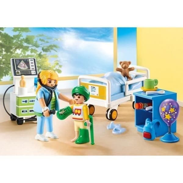 PLAYMOBIL - 70192 - City Life L'Hôpital - Sjukhus för barn