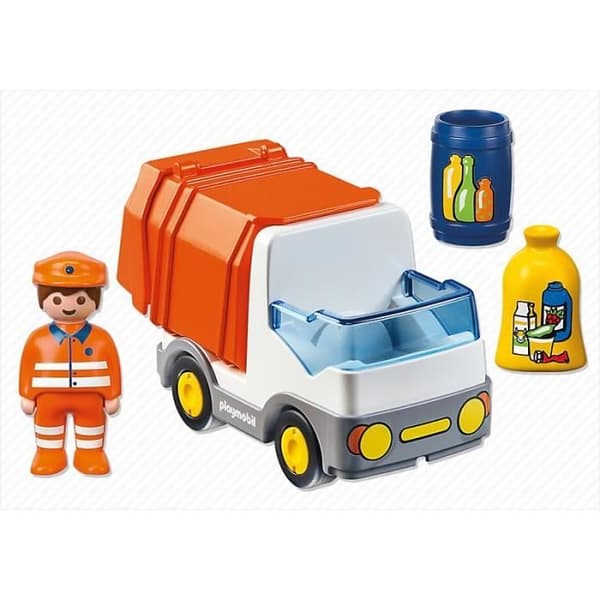 PLAYMOBIL 1.2.3 sopbil - PLAYMOBIL 6774 - Blandat - Från 18 månader