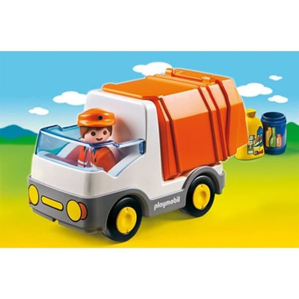 PLAYMOBIL 1.2.3 sopbil - PLAYMOBIL 6774 - Blandat - Från 18 månader