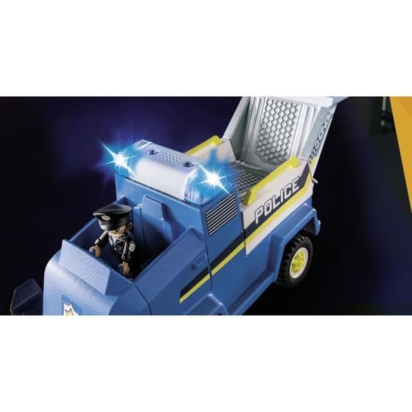 PLAYMOBIL - 70915 - DUCK ON CALL - Polisfordon - Med 2 karaktärer och 1 minipolisbil
