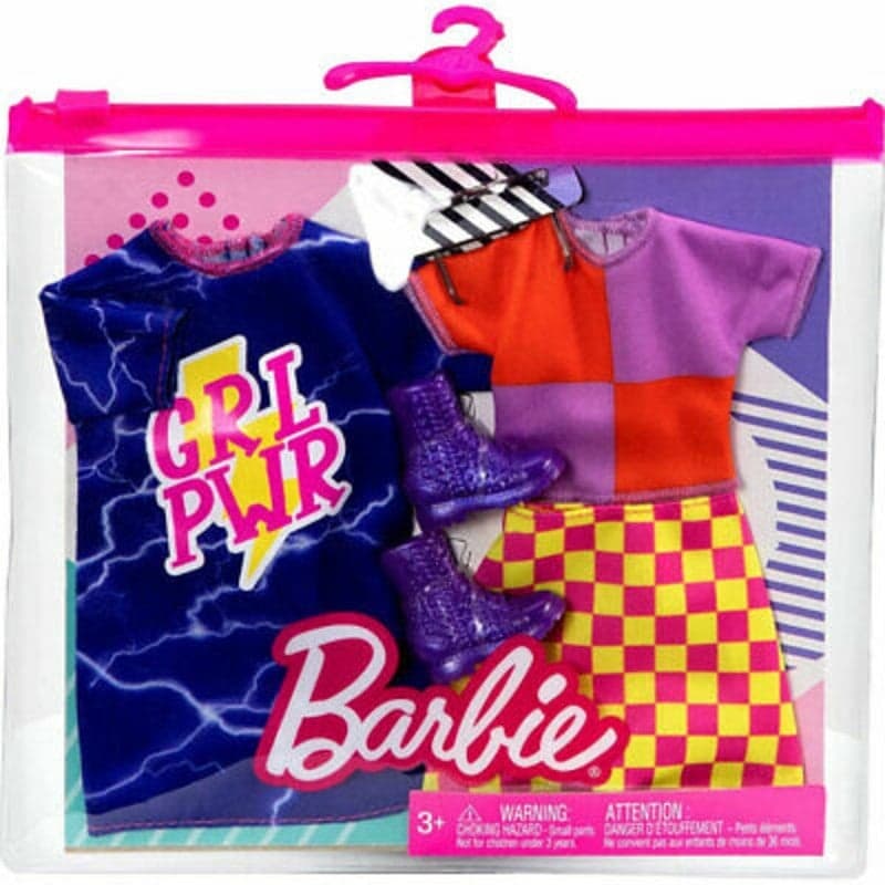 Barbie Kläder Fashion 2-Pack, Girl Power