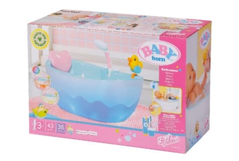 BABY born Bath Bathtub Badkar för docka