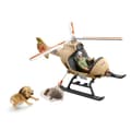 Miniatyrbillede 1 af 4: Schleich Animal Rescue Helicopter