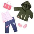 Miniatyrbillede 1 af 3: Our Generation Alpaca Your Bags Deluxe Outfit