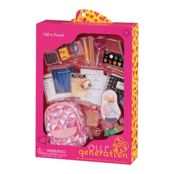 Our Generation Off To School Accessory Set