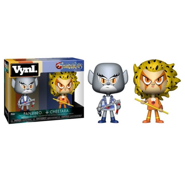 Funko Thundercats Panthro and Cheetara Vynl 2 Figure Pack