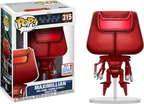Funko Pop Disney The Black Hole Maximillian 315 Fall Covention 2017 Exclusive VInyl Figure
