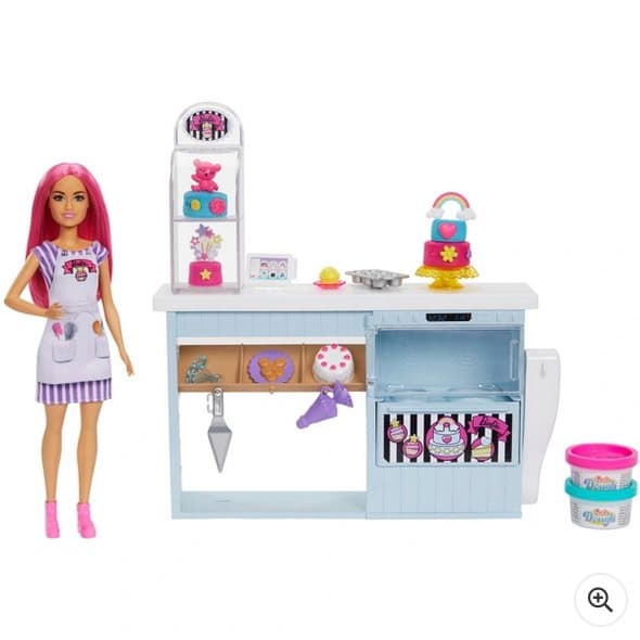 Barbie Bakery Doll and Playset with Accessories