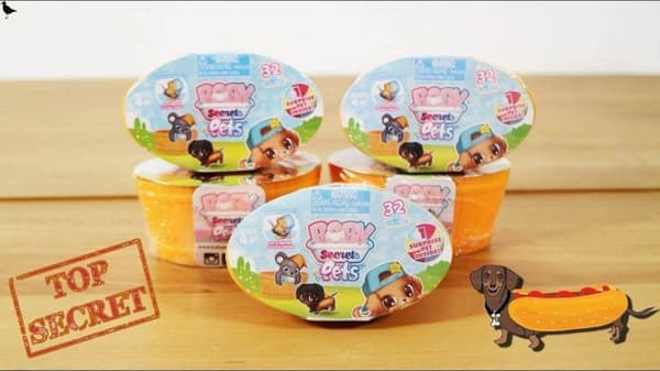 Baby Secrets Pets Mini-Figure Mystery Baskets X 5