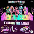 Miniatyrbild 3 av 11: Monster High Ghoul Mobile Toy Car with Pet